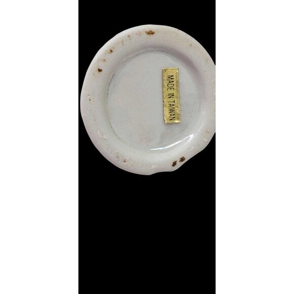 Opalescent Glaze Porcelain Vases 1970s Butterfly Carnival Glaze Ceramic Petite - Picture 8 of 11